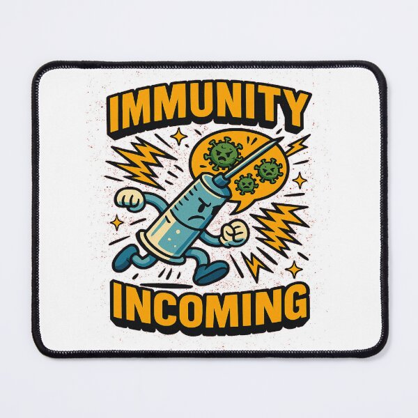 Item preview, Immunity Incoming Syringe Hero Art designed and sold by kylester141.