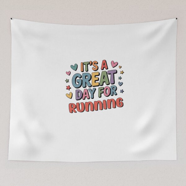 Item preview, It's a Great Day for Running - Funny Running Lover designed and sold by Watsonarts.