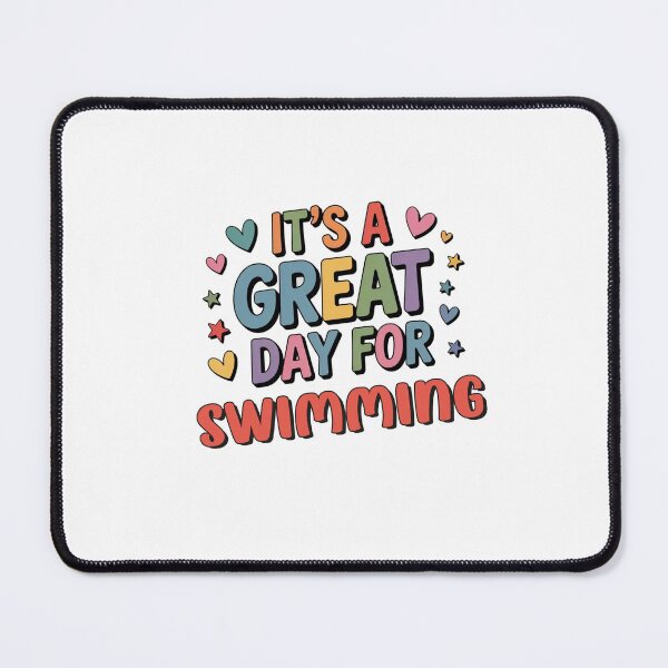Item preview, It's a Great Day for Swimming - Funny Swimming Lover designed and sold by Watsonarts.