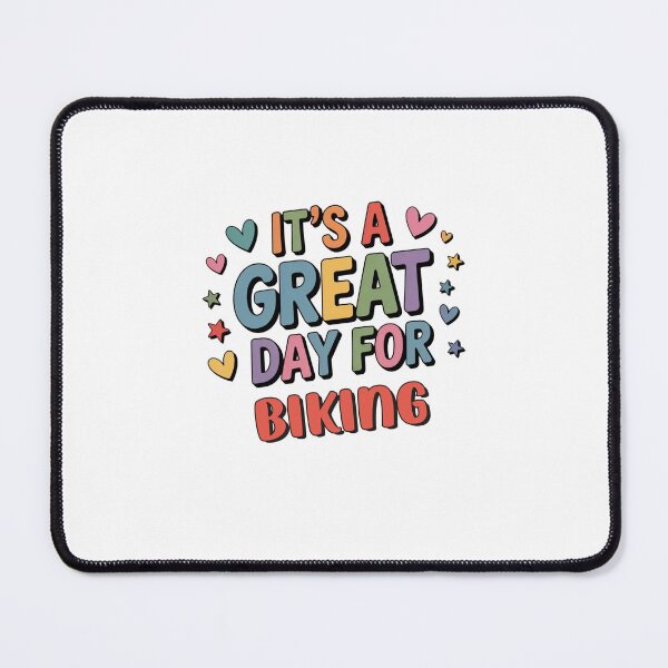 Item preview, It's a Great Day for Biking - Funny Biking Lover designed and sold by Watsonarts.