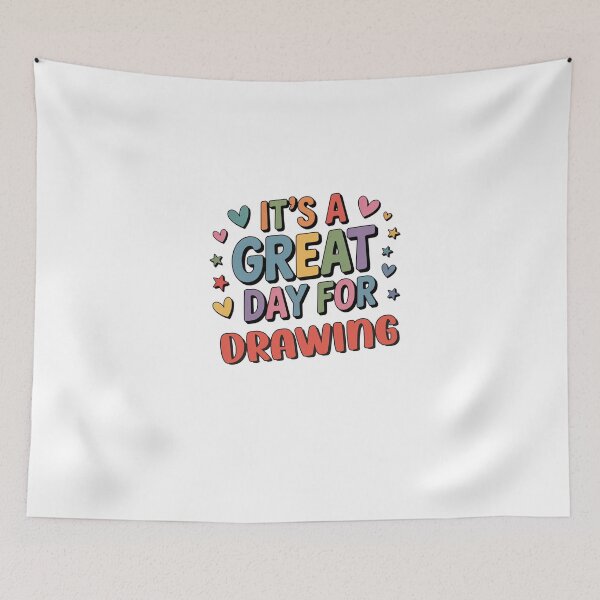 Item preview, It's a Great Day for Drawing - Funny Drawing Lover designed and sold by Watsonarts.