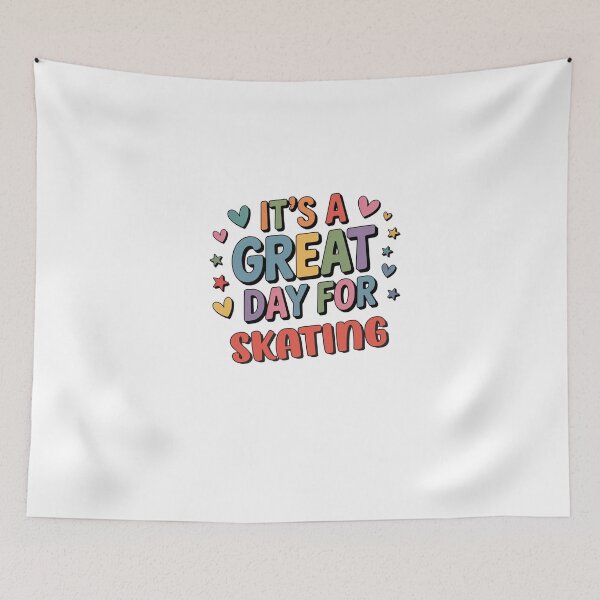 Item preview, It's a Great Day for Skating - Funny Skating Lover designed and sold by Watsonarts.