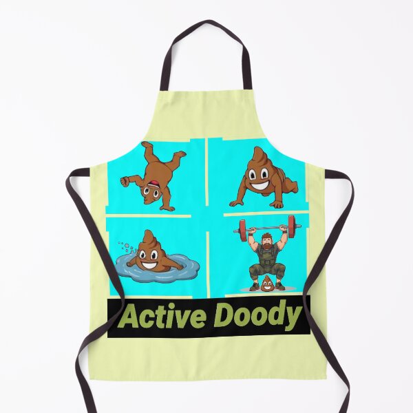 Item preview, "Active Doody" – The Fitness Poop Emoji You Never Knew You Needed designed and sold by BloodSweatNTers.
