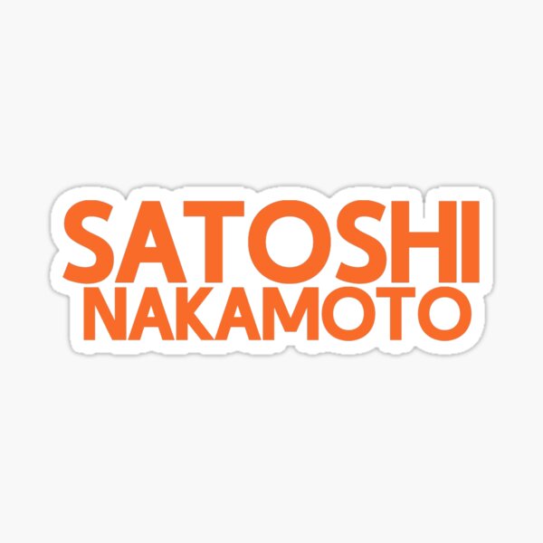 Item preview, Satoshi nakamoto designed and sold by ColoCryptonaut.