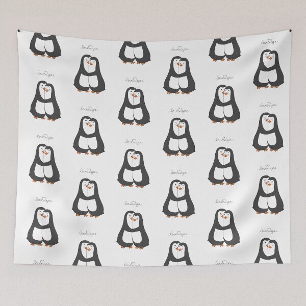 Item preview, Penguins in love designed and sold by Alla Rinchino.