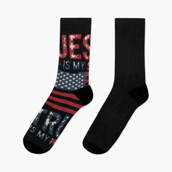 Item preview, Jesus is My Savior Trump is My President SweetShirt, Trump is My President 2024 designed and sold by Nekusa.