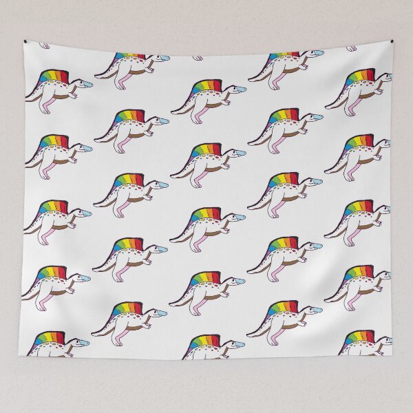 Item preview, Little Spinosaurus with PRIDE! designed and sold by MadderMart.