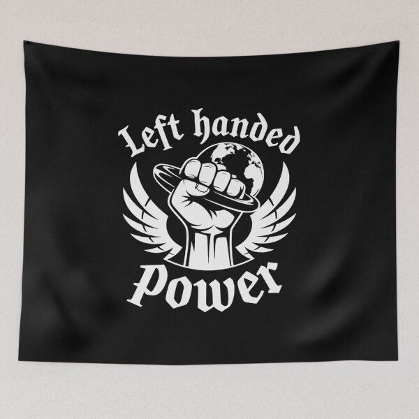 Item preview, Left Handed Power Lefty Leftie Left Hand Lefthanders designed and sold by MAKOPOKOShop.