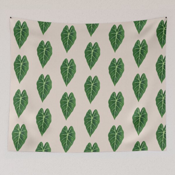 Item preview, Alocasia Frydek – Watercolor Velvet Leaf designed and sold by Planthem.