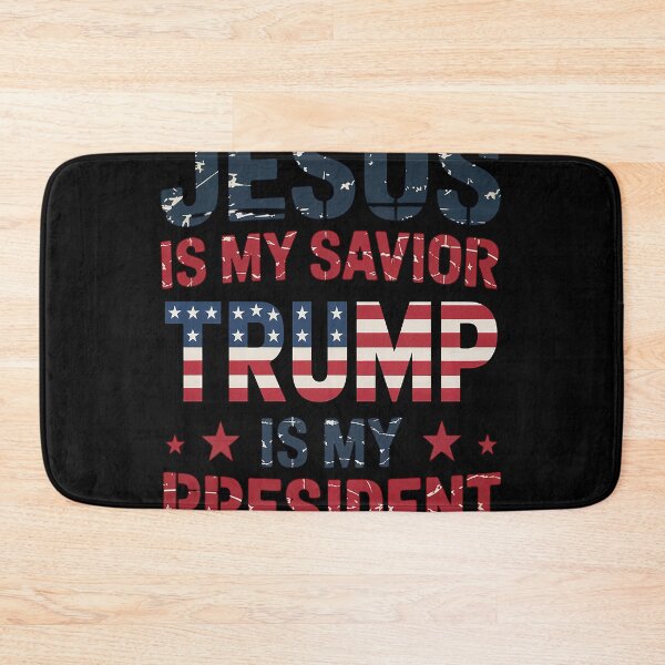 Item preview, Jesus is my savior TRUMP is my president, Trump 2024 designed and sold by Nekusa.