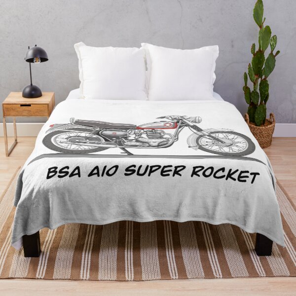 Item preview, Sketching Vintage Motorcycle BSA A10 Super Rocket designed and sold by GaalArt.
