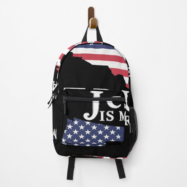 Item preview, Jesus Is My Savior Trump Is My President, USA Flag and Cross designed and sold by Nekusa.