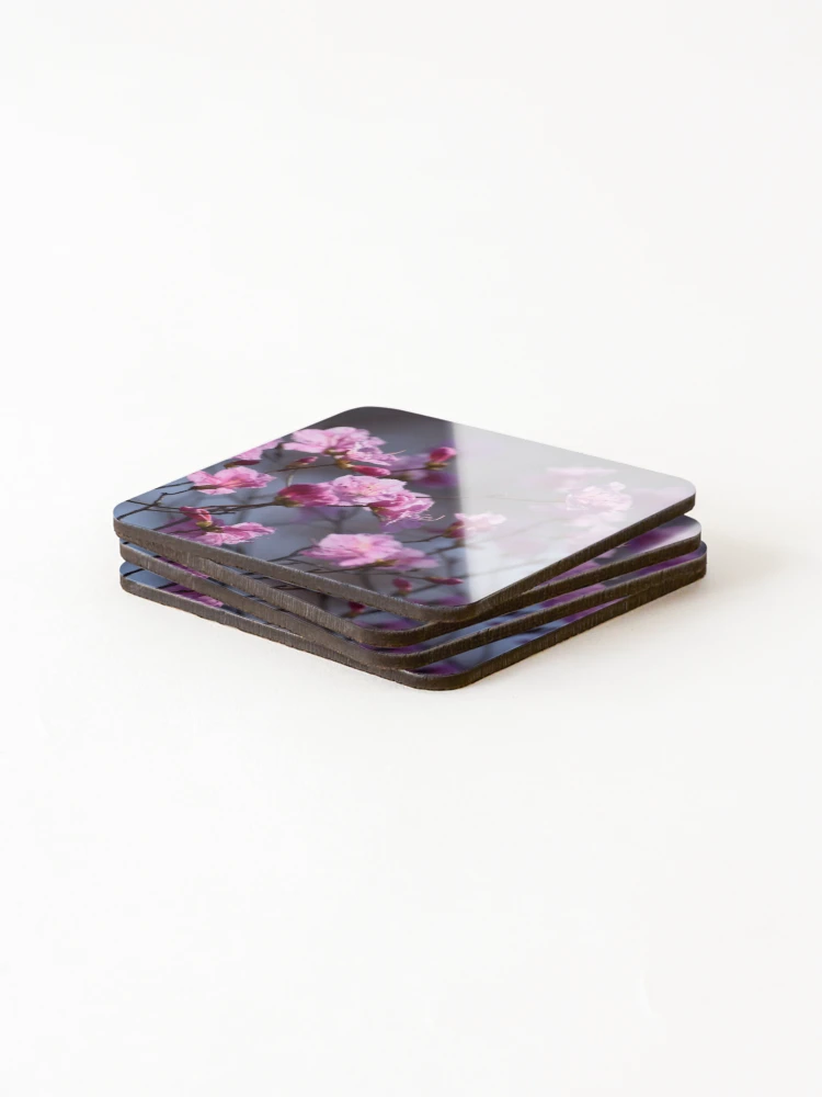 Thumbnail 4 of 5, Coasters (Set of 4), Spring Dreams designed and sold by Tracy Engle.