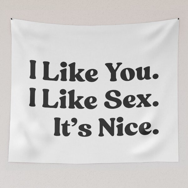 Item preview, I Like You. I Like Sex. It’s Nice. designed and sold by UNK-Fatigues.