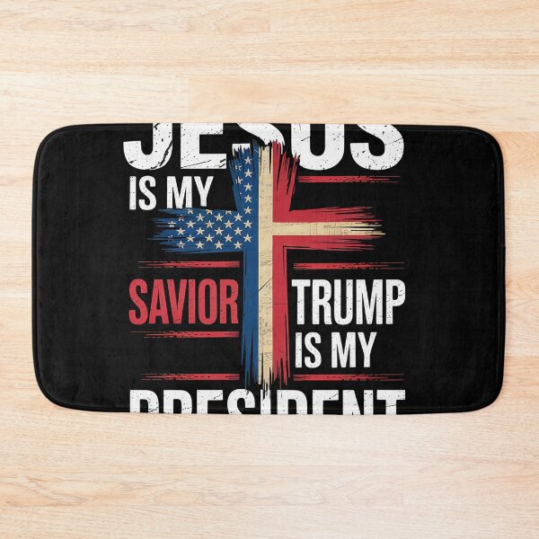 Item preview, Jesus Is My Savior Trump Is My President designed and sold by Nekusa.