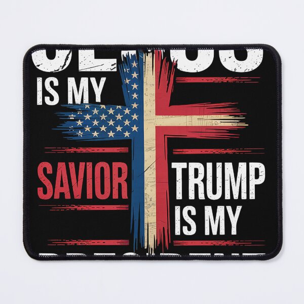 Item preview, Jesus Is My Savior Trump Is My President designed and sold by Nekusa.