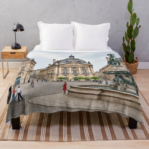 Item preview, Bordeaux France Watercolor designed and sold by Magnolia Valley Art.