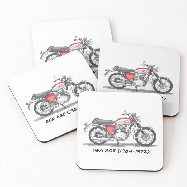 Item preview, Sketching Vintage Motorcycle BSA A65 designed and sold by GaalArt.