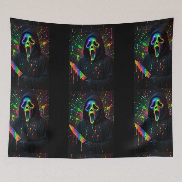 Item preview, Glowing the Dark Paint Dripping Ghostface  designed and sold by Ghostface2025.