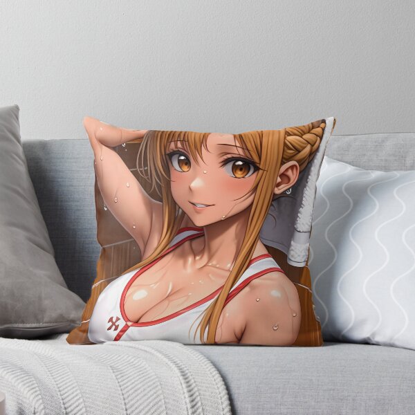 Item preview, Escena de camiseta mojada en el vestuario del anime Sword Art Online de Asuna brillando designed and sold by bolleykoldl.