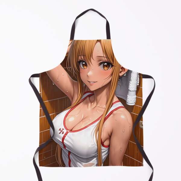 Item preview, Asuna Sword Art Online Anime Locker Room Wet Tank Top Scene Glow designed and sold by bolleykoldl.