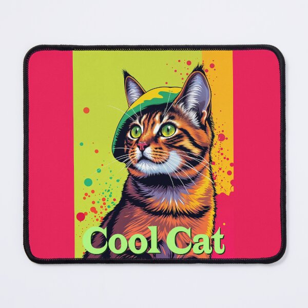 Item preview, Cool Cat Pop Art designed and sold by DelynCreates.