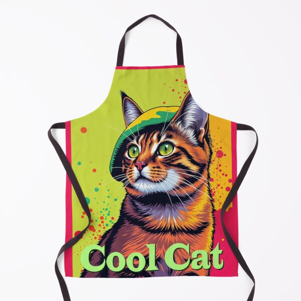 Item preview, Cool Cat Pop Art designed and sold by DelynCreates.