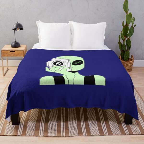 Item preview, Alien Says Smile – Cute Space Camera Design designed and sold by SABEDIT.