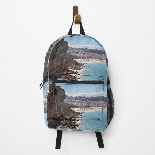 Item preview, Cliffs and City of Nazaré Portugal designed and sold by PsychoAlien.com.