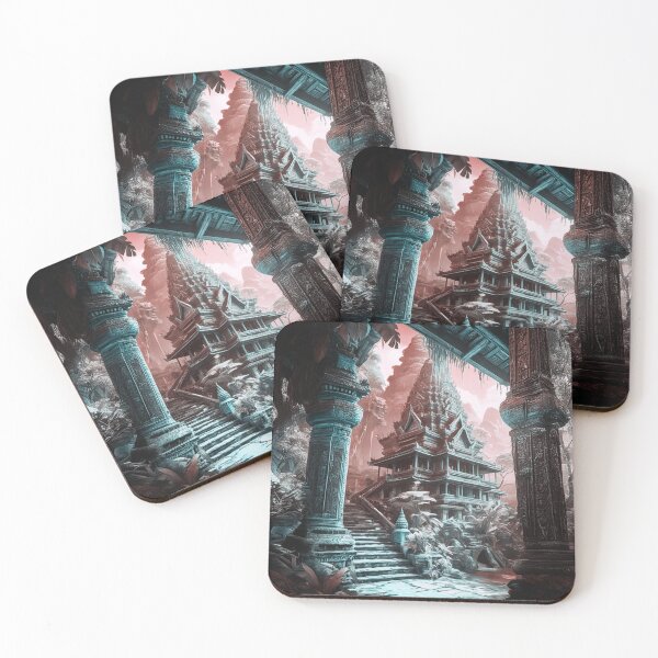 Item preview, Lost Temple in the Jungle designed and sold by AlexSuiArt.