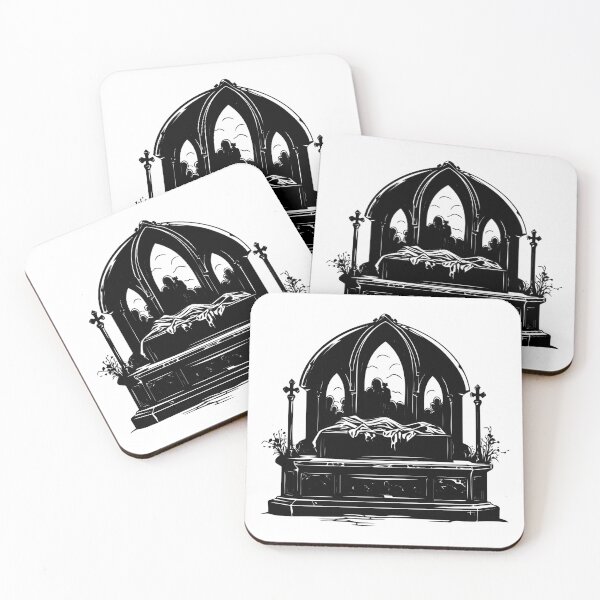 Item preview, Tomb Sepulcher Grave Crypt Burial Monument Epitaph Bury  designed and sold by inkoutninja.