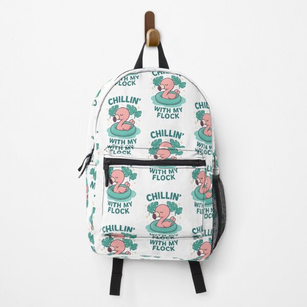 Item preview, Summer - Chilling With My Flock Flamingo designed and sold by MeroroGraphics.