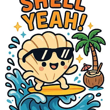 Artwork thumbnail, Summer - Shell Yeah by MeroroGraphics