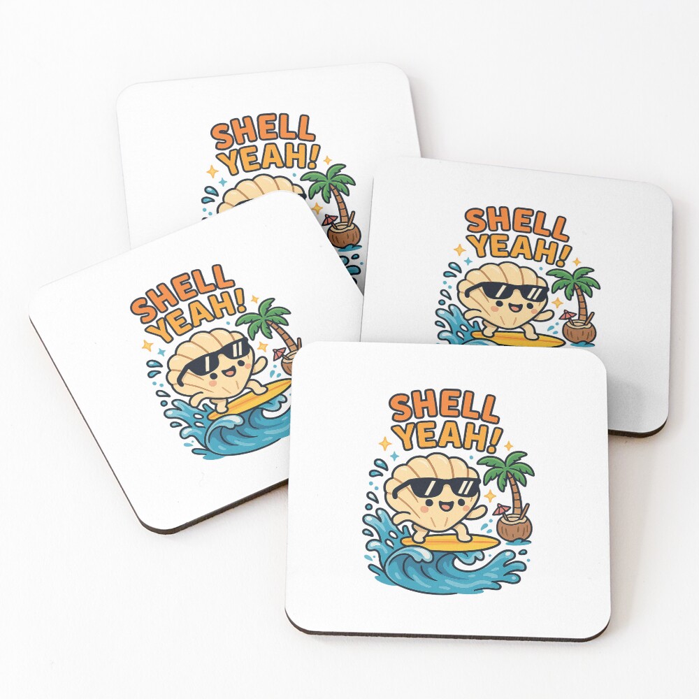Item preview, Coasters (Set of 4) designed and sold by MeroroGraphics.