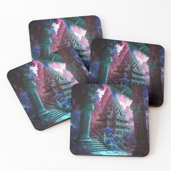 Item preview, Lost Temple in the Jungle designed and sold by AlexSuiArt.