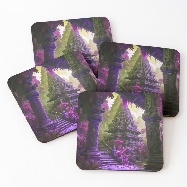 Item preview, Lost Temple in the Jungle designed and sold by AlexSuiArt.