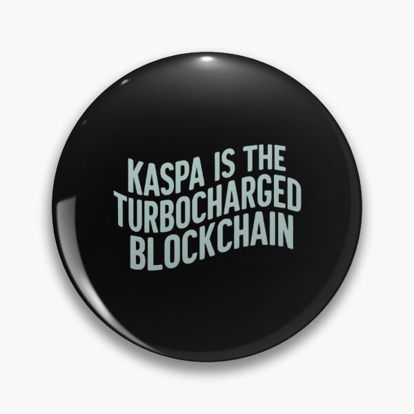 Item preview, Kaspa: Make Blocks, Not Buzzwords designed and sold by RadDeck.