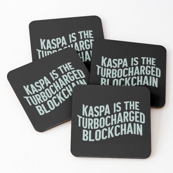 Item preview, Kaspa: Make Blocks, Not Buzzwords designed and sold by RadDeck.