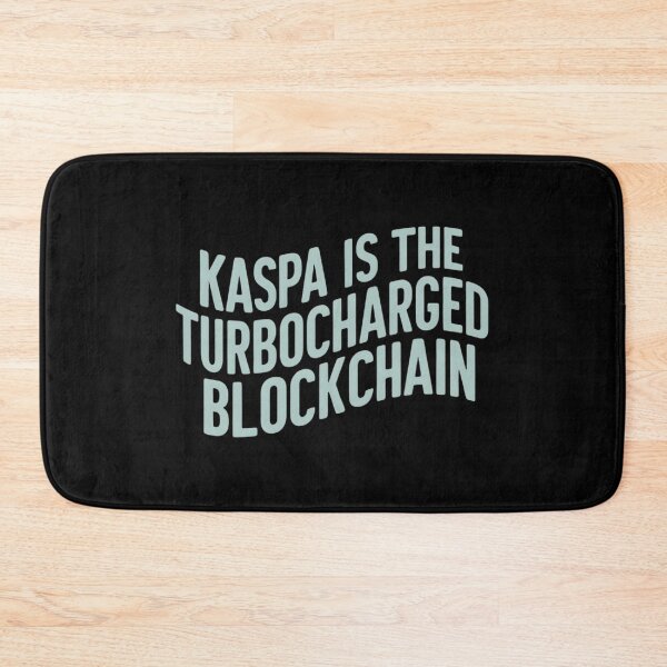 Item preview, Kaspa: Make Blocks, Not Buzzwords designed and sold by RadDeck.