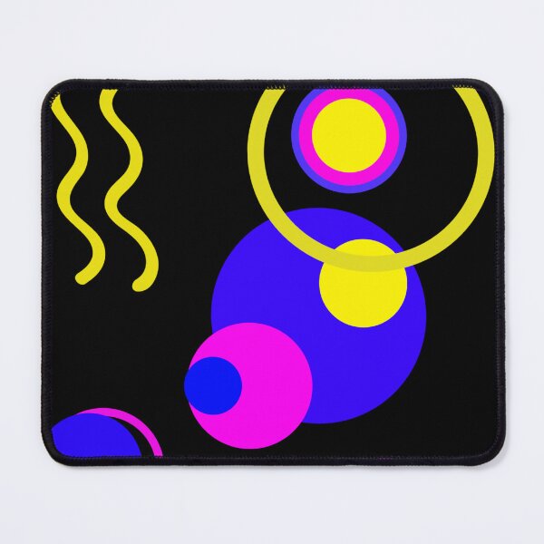 Item preview, geometric design with circles and waves designed and sold by OLYAALYA.