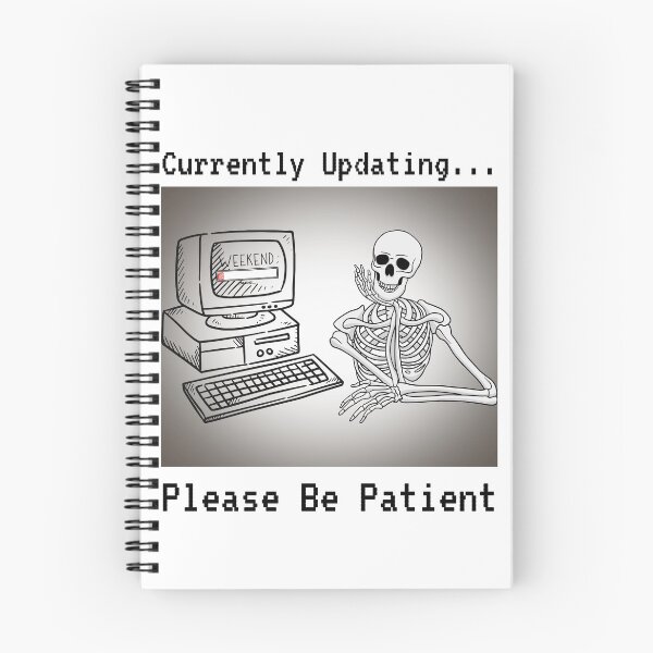 Item preview, Weekend Loading Skeleton - Tech Guru designed and sold by E20STUDIO.