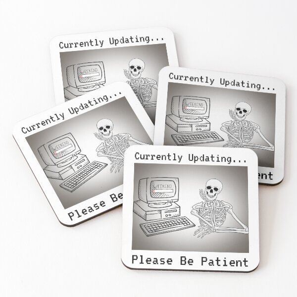 Item preview, Weekend Loading Skeleton - Tech Guru designed and sold by E20STUDIO.