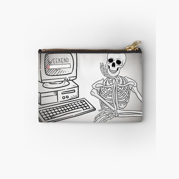 Item preview, Weekend Loading Skeleton - Tech Guru designed and sold by E20STUDIO.