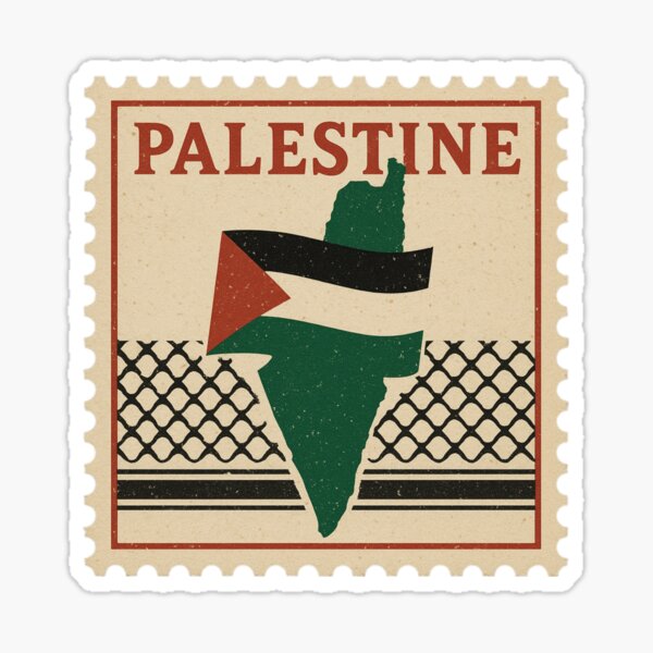 Item preview, Free Palestine Stamp designed and sold by Sammarg.