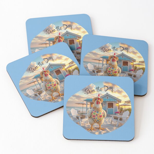 Item preview, Seas the Day,Chicken design designed and sold by A&AMoore0815.