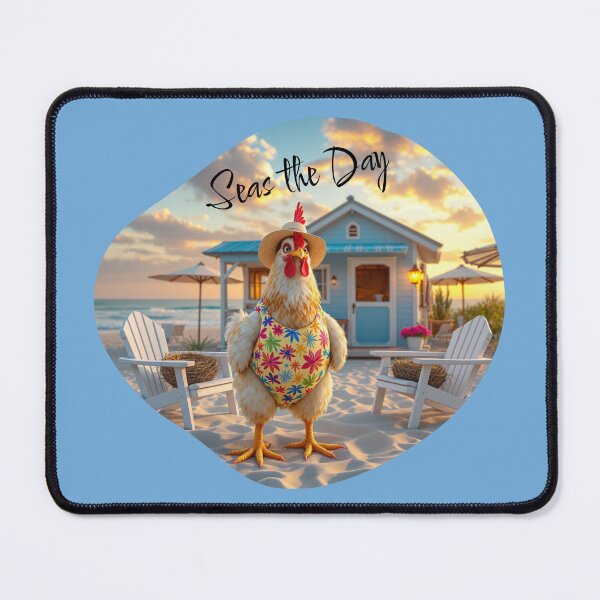 Item preview, Seas the Day,Chicken design designed and sold by A&AMoore0815.