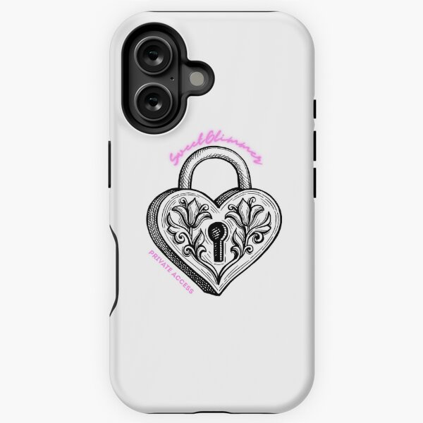 Vista previa del artículo con la obra «Candado de corazón SweetGlimmer», diseñado y vendido por Throppandbubble.