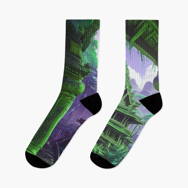 Item preview, Lost Temple in the Jungle designed and sold by AlexSuiArt.