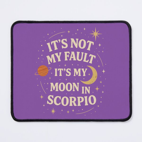 Item preview, Cosmic Blame: Moon in Scorpio designed and sold by katherineserr54 ⭐⭐⭐⭐⭐.