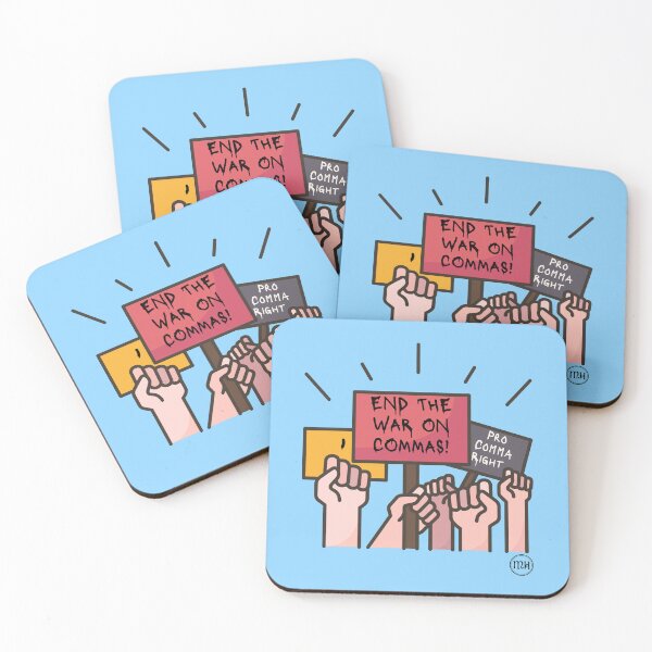 Item preview, End The War On Commas! designed and sold by Writerly Musings.